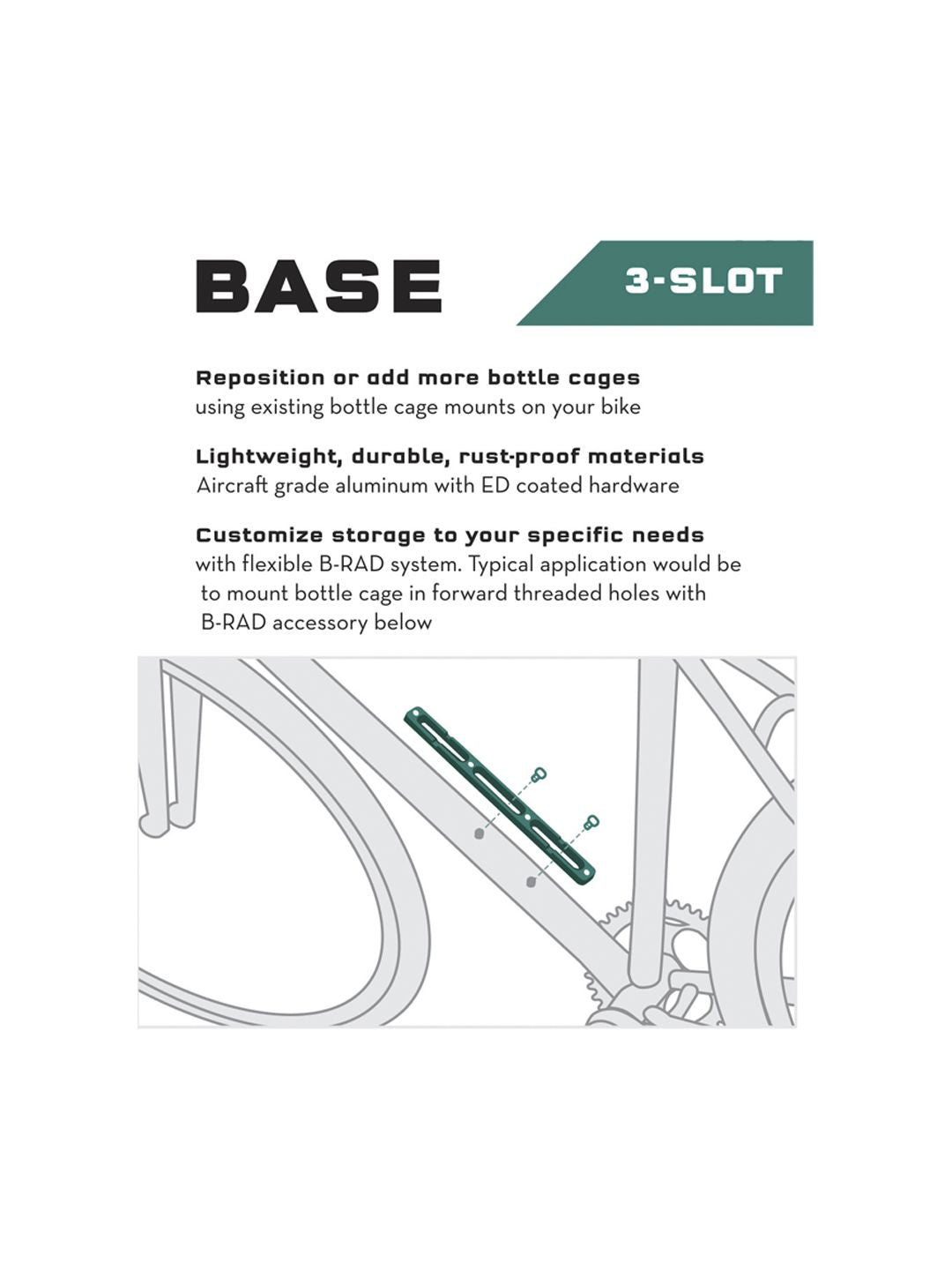 Wolf Tooth B-RAD 3 Base Mount