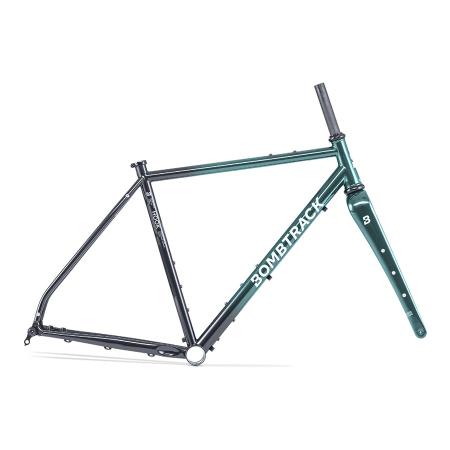 Bombtrack HOOK Road Frame Metallic Teal/ Black Fade L Kit