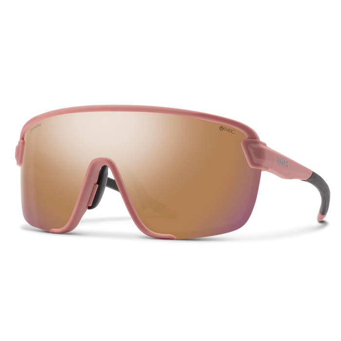 Smith Optics Sunglasses - Smith x B4BC Bobcat - Chalk Rose + ChromaPop Rose Gold Mirror Lens