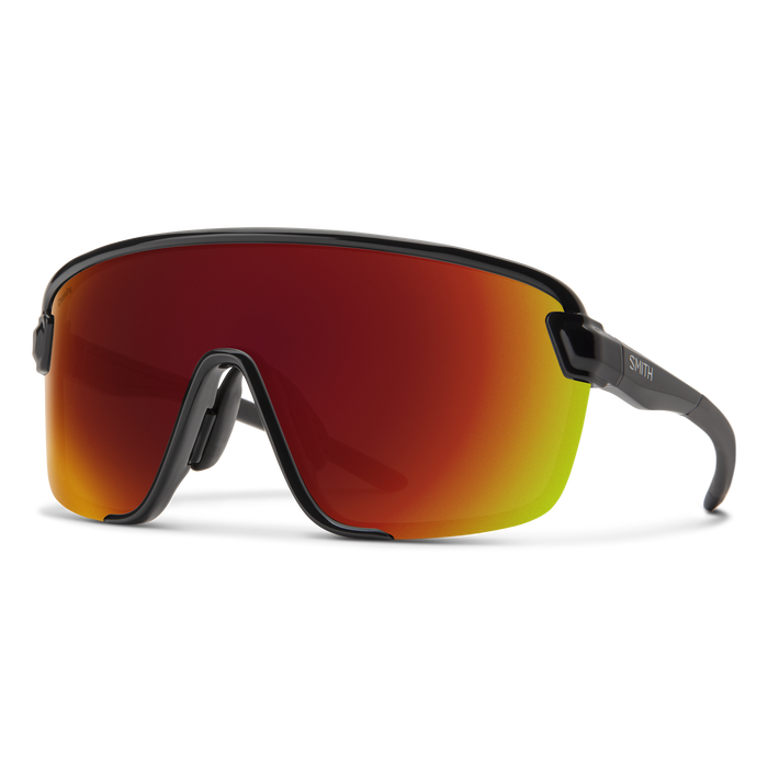 Smith Optics Sunglasses - Bobcat - Black + ChromaPop Red Mirror Lens