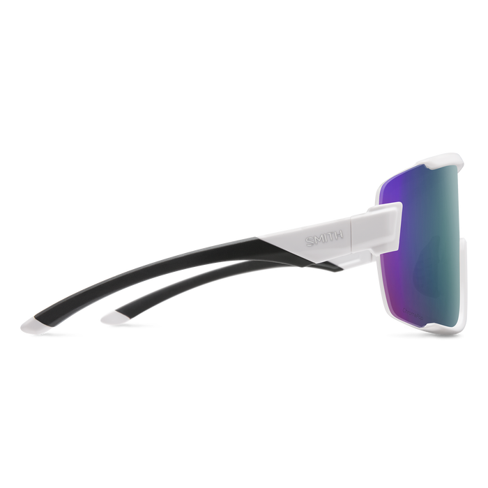 Smith Optics Sunglasses - Wildcat - White + ChromaPop Violet Mirror Lens