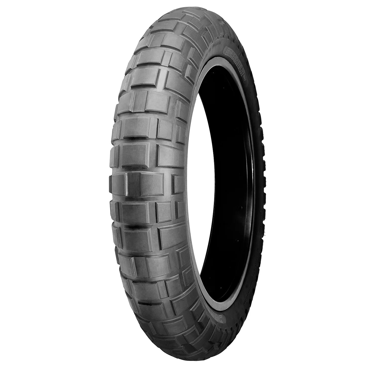 Delium Tire Scramblr E-Bike Tire 20x4.5&quot; Puncture Protect Black