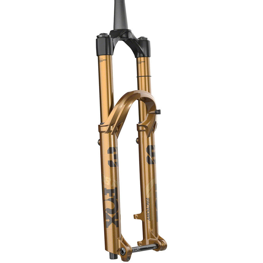 FOX 38 Factory Limited Edition Suspension Fork - 29" 170mm 15x110 mm Kabolt-X 44mm Offset GRIP X2 Podium Gold - The Bike Hub
