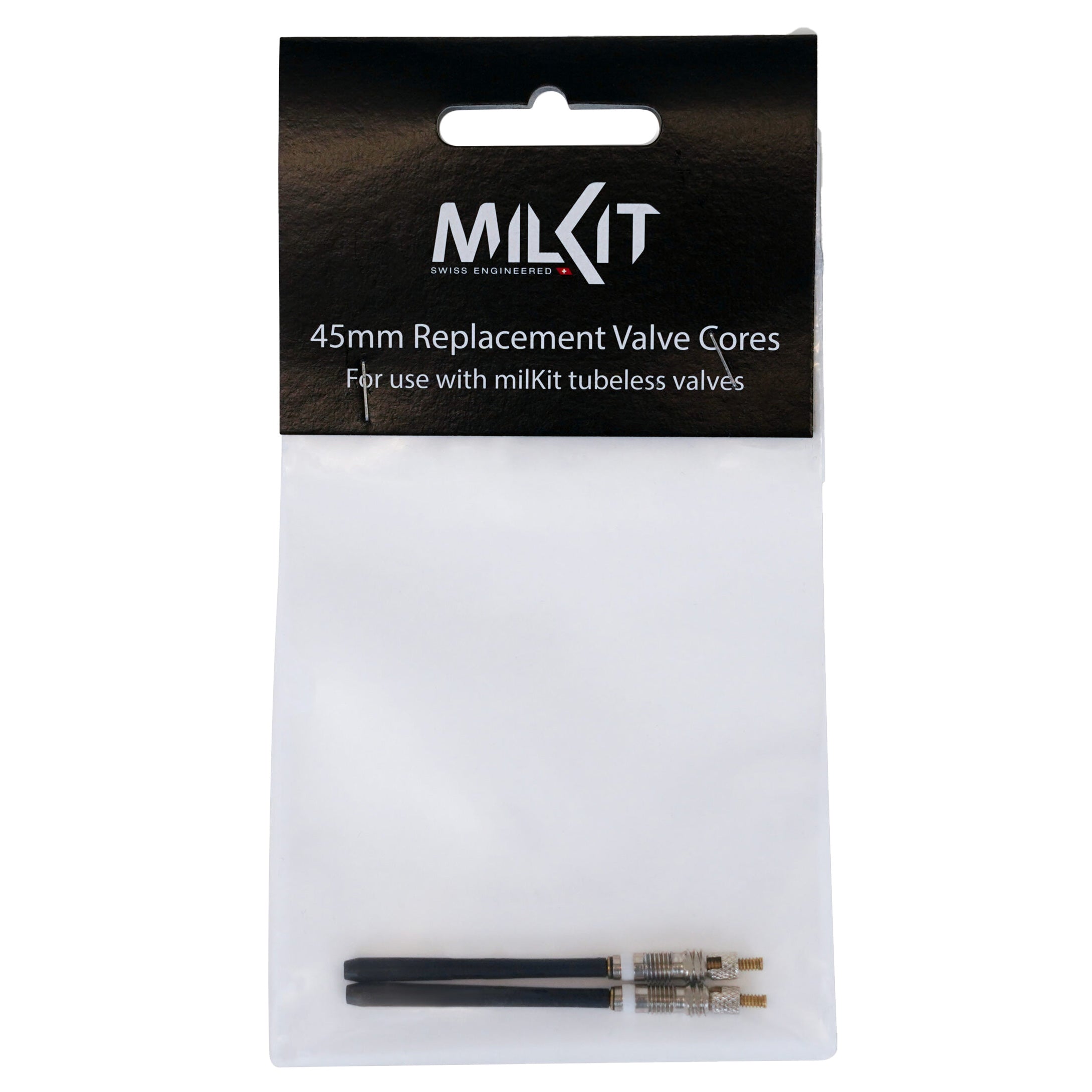 MilKit Valve Core Replacement 45mm Presta Each