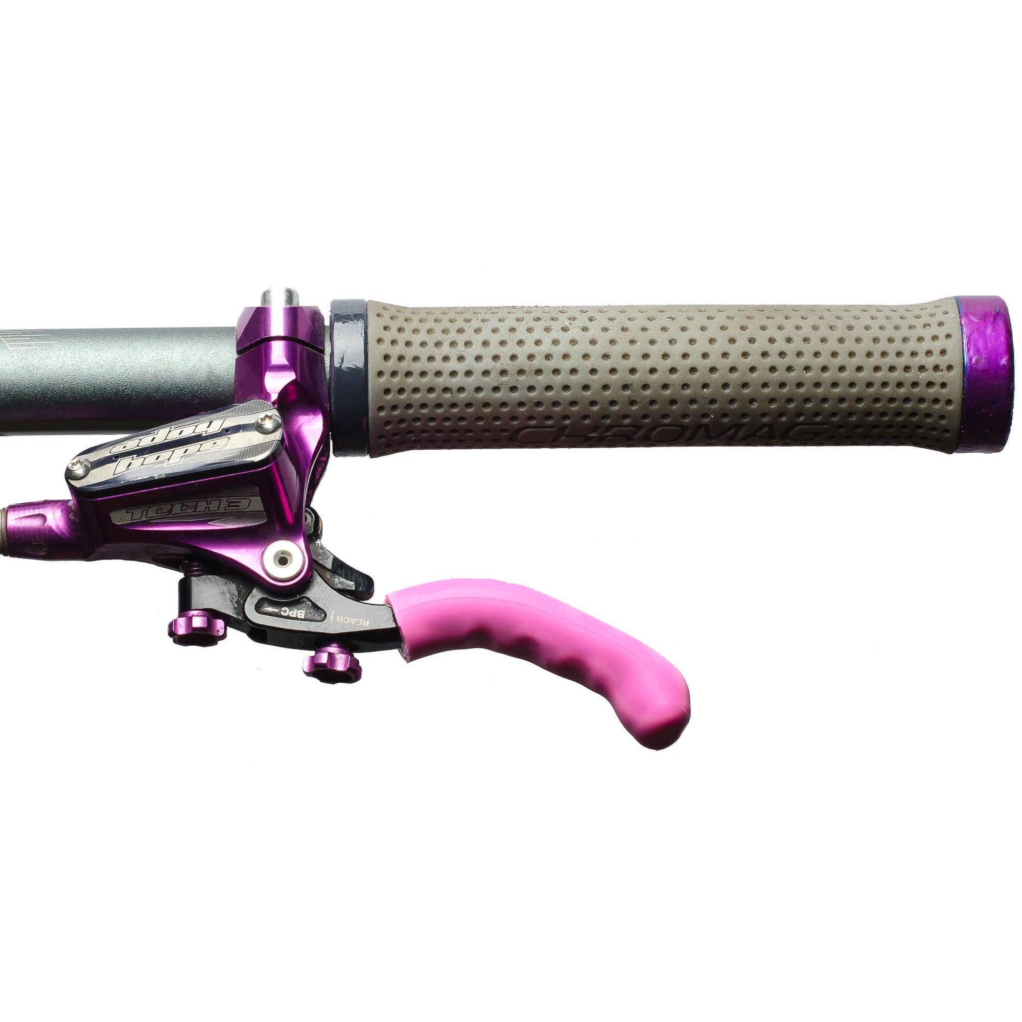 Miles Wide Sticky Fingers Brake Lever Covers Pink