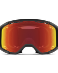 Smith Optics Goggles - Rhythm MTB - Black + ChromaPop Everyday Red Mirror Lens
