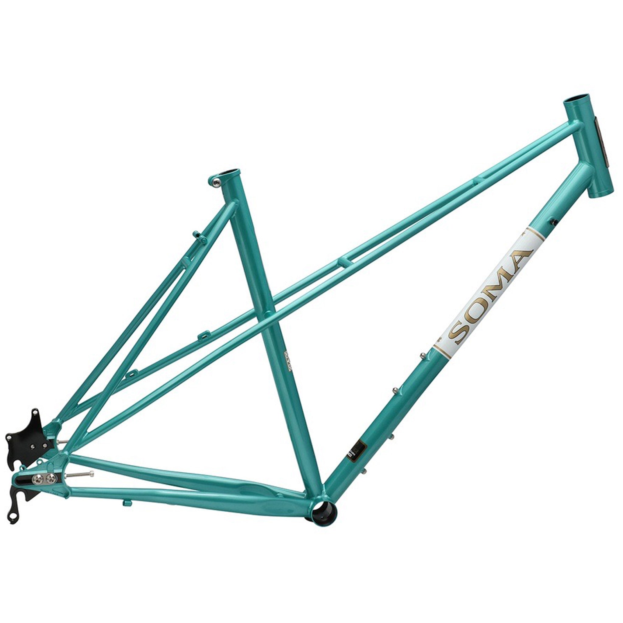 Soma Buena Vista Disc Mixte Frame/Fork 62cm-Teal – The Bike Hub
