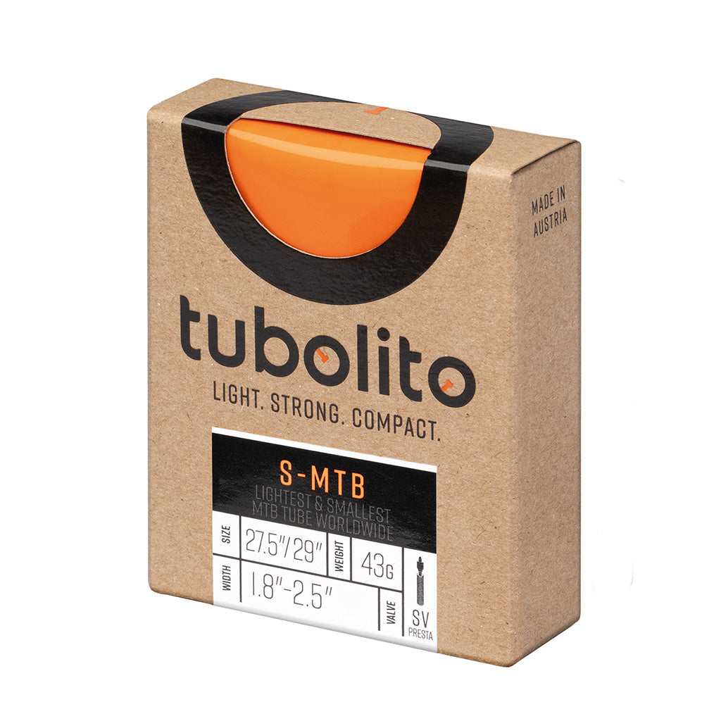 Tubolito S-Tubo MTB Tube - 27.5/29 x 1.8-2.5&quot; 42mm Presta Valve Orange
