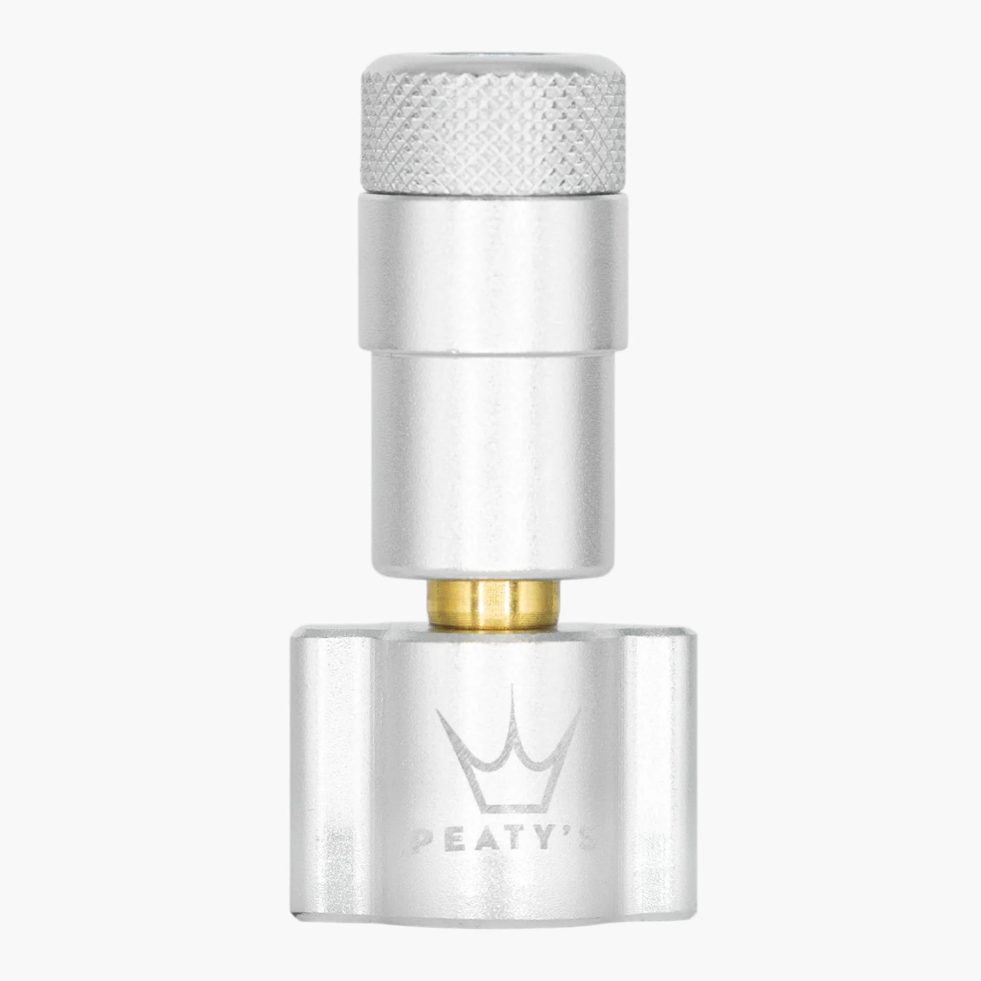 Peaty's Holeshot CO2 Inflator Head Silver