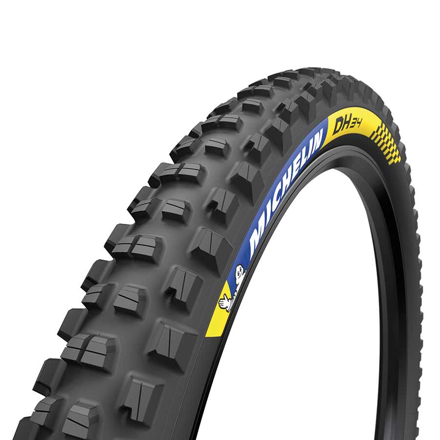 Michelin DH34 Tire 26x2.40 Wire Tubeless Ready MAGI-X Downhill Shield 2x55TPI Black