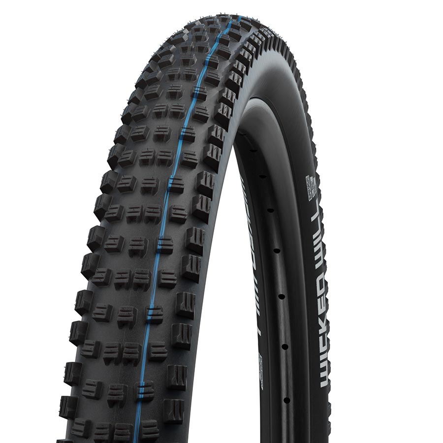 Schwalbe Wicked Will Mountain Tire 27.5"x2.60 Wire Tubeless Ready Addix Speedgrip Super Trail TL Easy Black - The Bike Hub