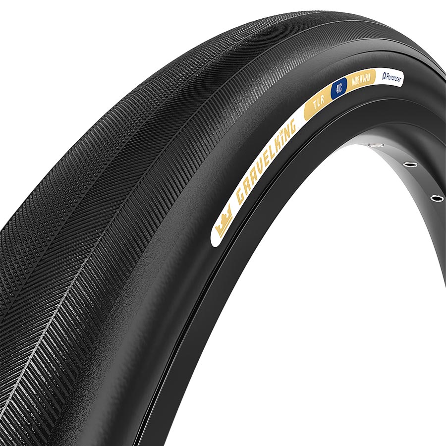 Panaracer GravelKing Slick Tire - 700 x 40 Tubeless Folding Black - The Bike Hub