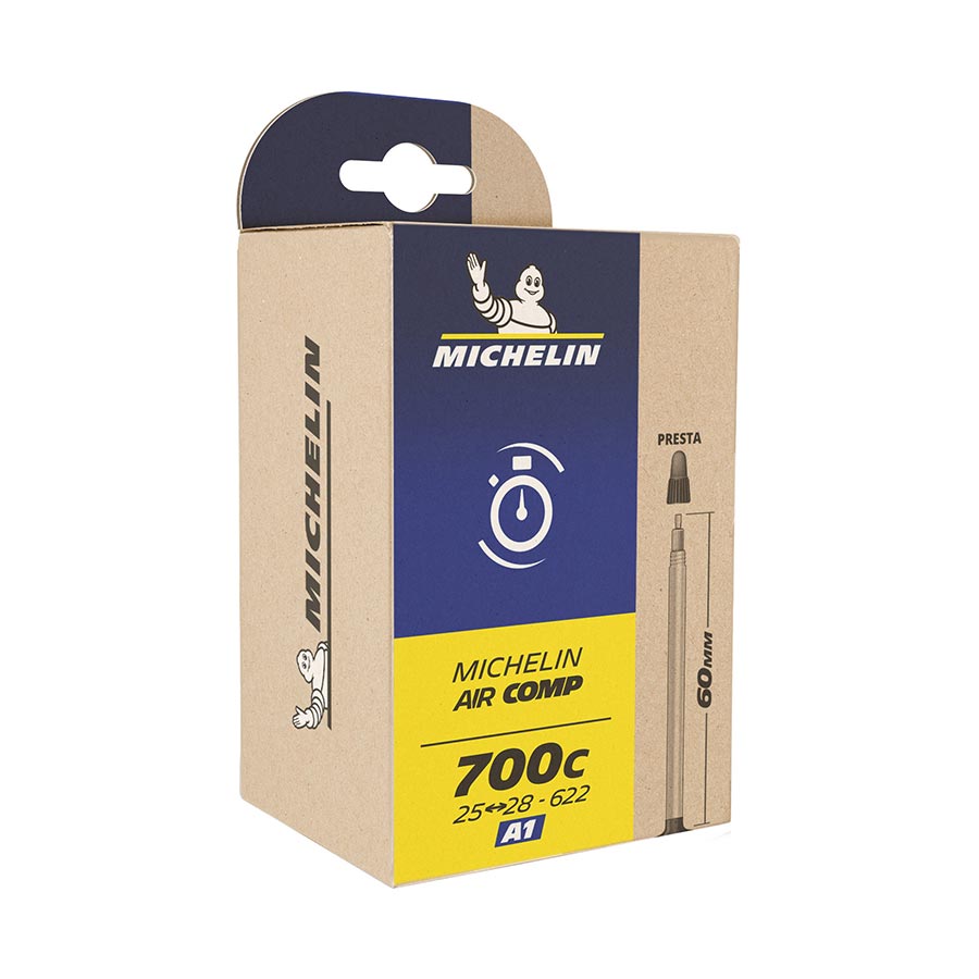 Michelin Aircomp Ultralight Butyl Tube Presta Length: 48mm 700C 33-46C