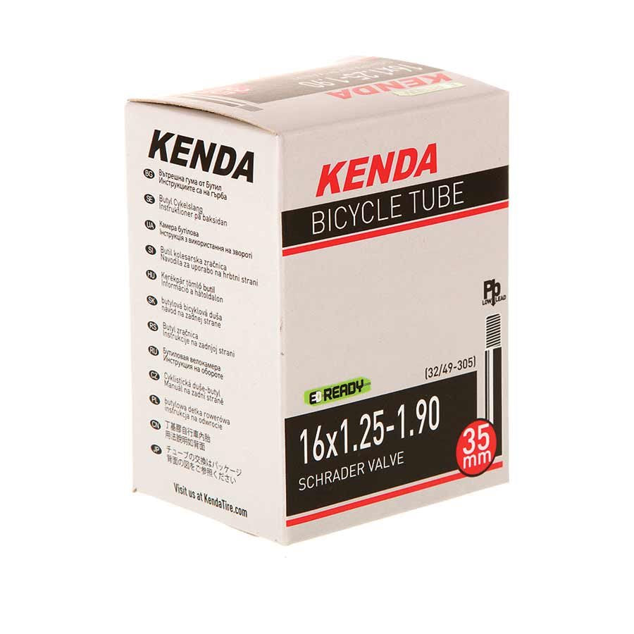 Kenda Schrader Tube Schrader Length: 35mm 16 1.25-1.90