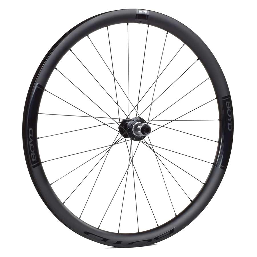 Boyd Cycling 36mm Road Disc Carbon Wheel Rear 700C / 622 Holes: 28 12mm TA 142mm Disc Center Lock Shimano Road 11