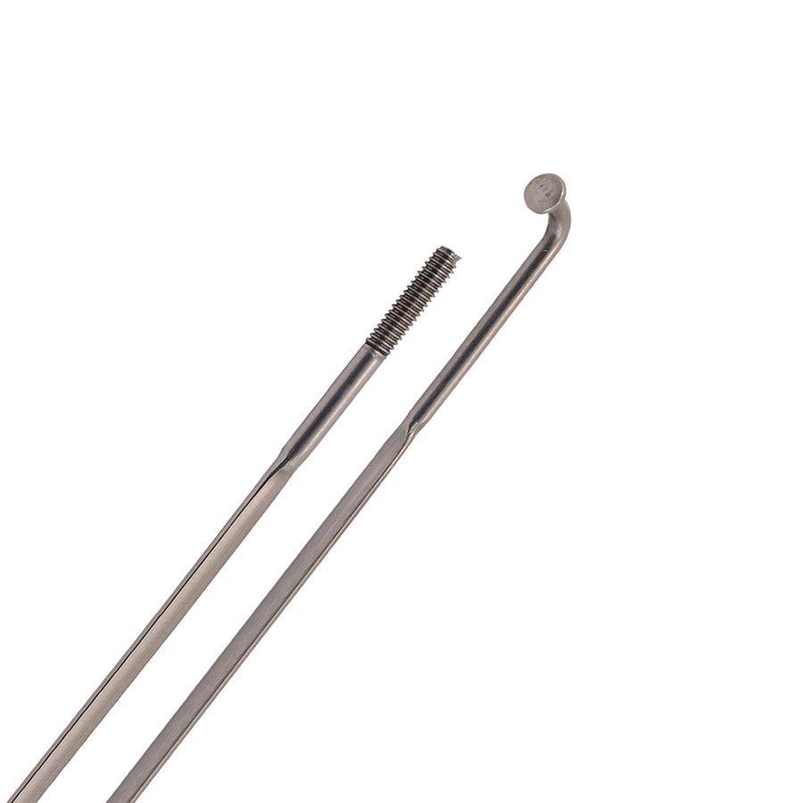 Sapim CX-Ray Spokes Bladed J-Bend Silver 2.0 Length: 290 Unit - The Bike Hub