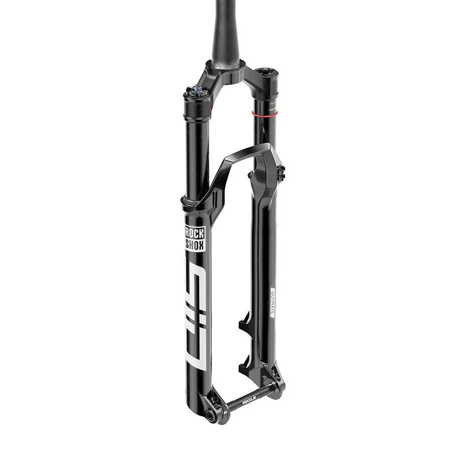 RockShox SID Ultimate Race Day 2 Suspension Fork - 29&quot; 120 mm 15 x 110 mm 44 mm Offset Gloss BLK 3P Crown D1