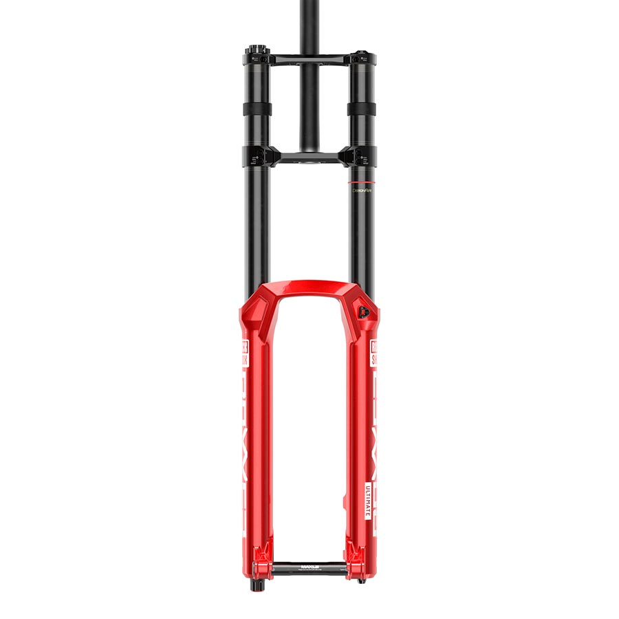 RockShox BoXXer Ultimate Charger 3 Suspension Fork - 29&quot; 200 mm 20 x 110 mm 52 mm Offset Electric Red D1
