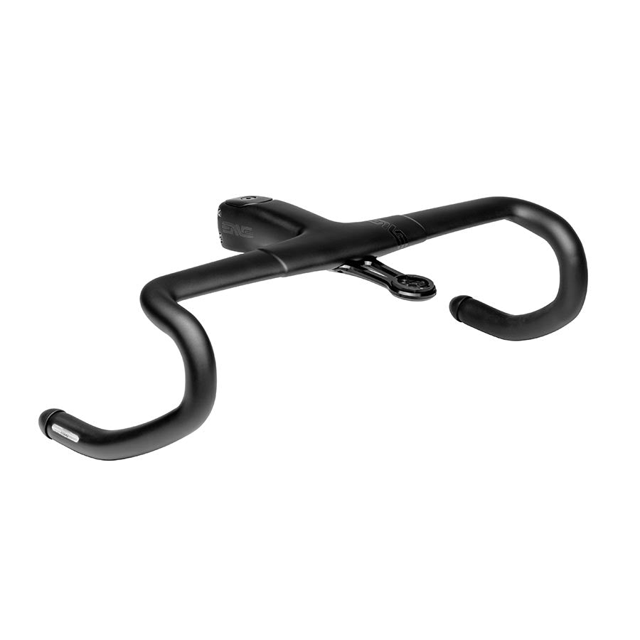ENVE SES AR Bar/90mm Stem Combo Drop Handlebar Integrated 90mm Stem 380mm Drop: 129mm Reach: 76mm Black - The Bike Hub