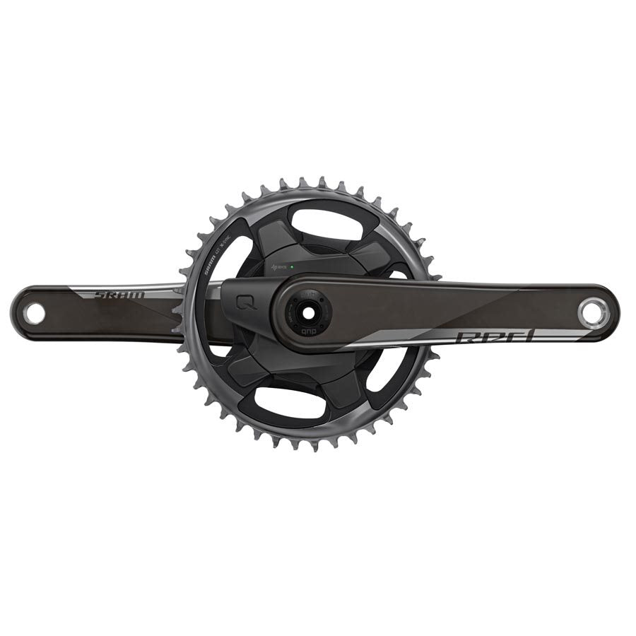 SRAM Red 1 AXS Quarq Power Meter Crankset Speed: 12 Spindle: 28.99mm BCD: Direct Mount 46 DUB 175mm Black Road