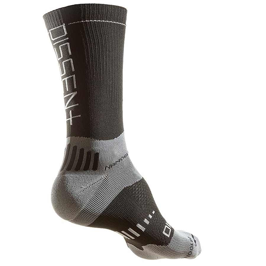 Dissent Supercrew Nano 8&quot; Compression socks Black XL (Men 12+)