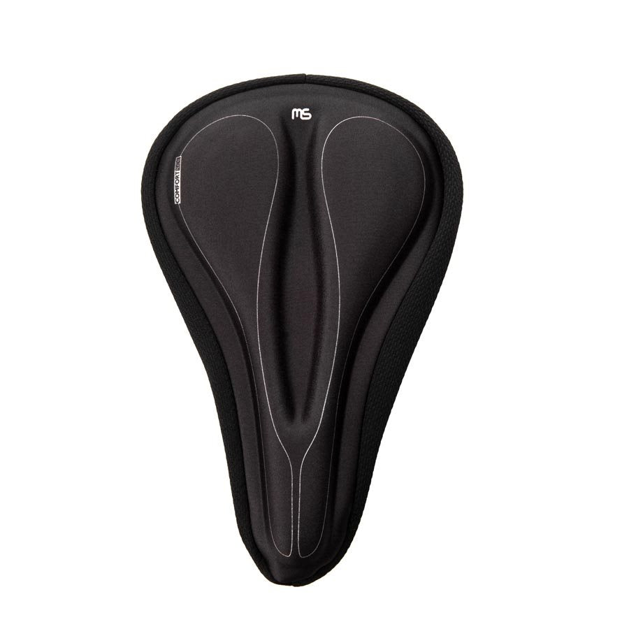 Megasoft Sport Gel Saddle Cover Seat Cover 274 x 165mm Black