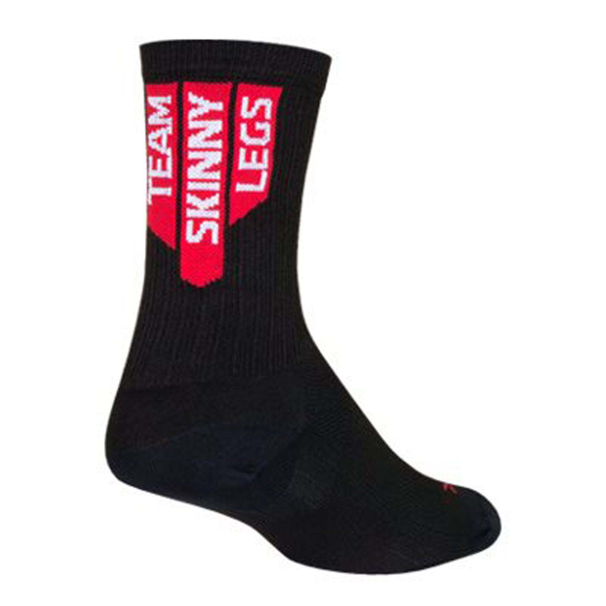 Sockguy Team Skinny Legs SGX6 Socks 9-13 Black