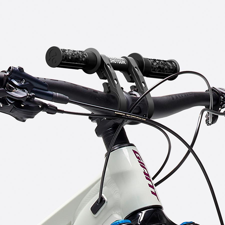 Kids Ride Shotgun Shotgun 2.0 Handlebars Black - The Bike Hub