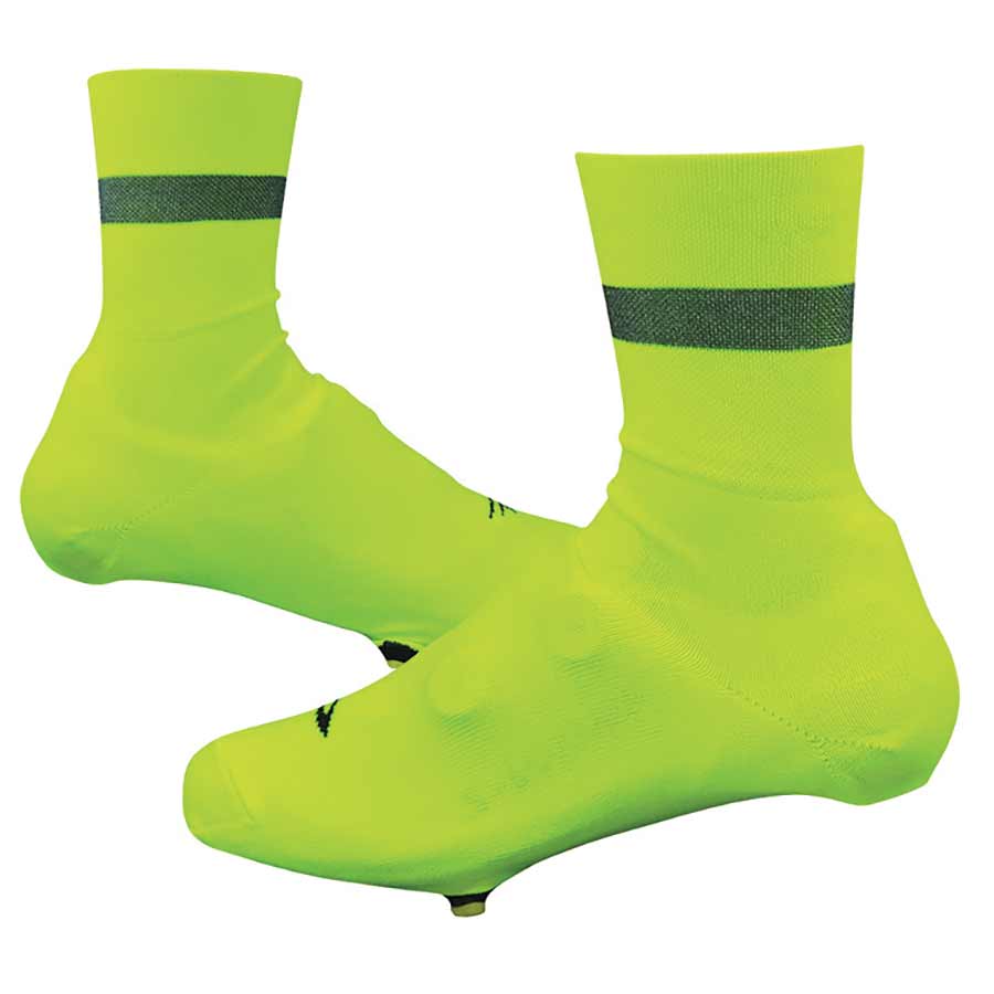 DeFeet Slipstream Bootie Shoe Coverc Neon Yellow LXL - The Bike Hub