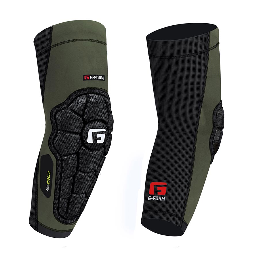 G-Form Pro Rugged Elbow Guards - Army Green X-Small