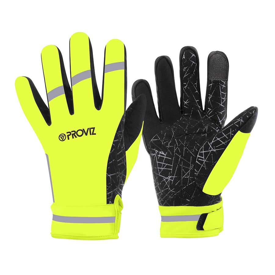 Proviz Classic Winter Gloves Yellow S Pair