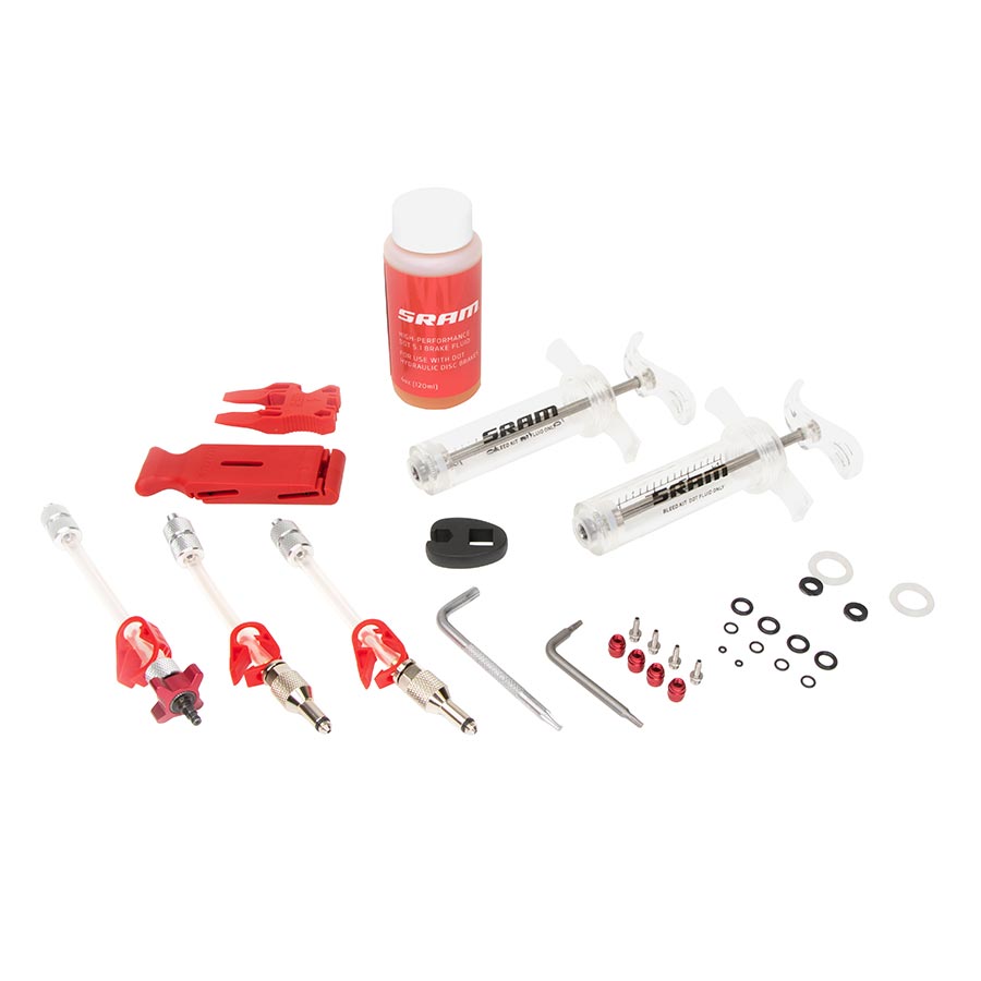 SRAM Pro DOT V2 Bleed Syringe Hose Kit With DOT5.1 Oil