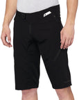100% Airmatic Shorts - Black Size 38