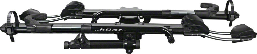 Kuat NV 2.0 Hitch Bike Rack - 2-Bike 2&quot; Receiver - BLK Metallic/Gray Anodize
