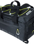 Basil Miles Trunk Bag - 7L Strap Mount Black/Lime