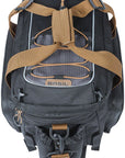 Basil Miles XL Pro Trunk Bag - 9-36L Strap Mount Black/Brown