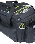 Basil Miles XL Pro Trunk Bag - 9-36L MIK Mount Black/Lime