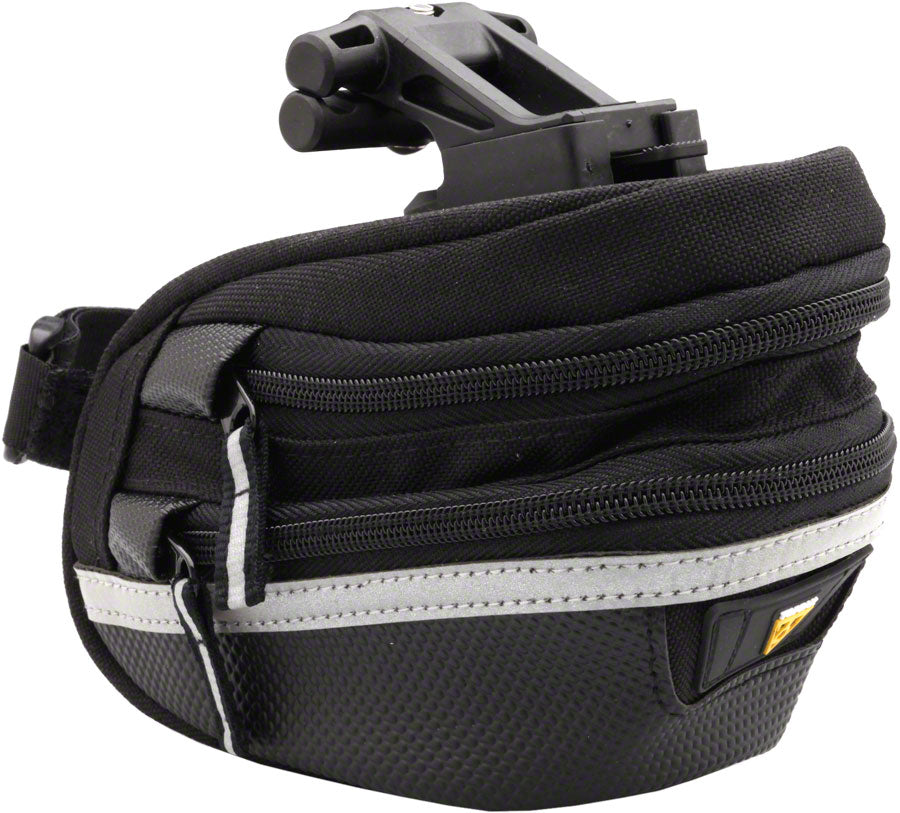 Topeak Survival Wedge Pack II Seat Bag with Tool Kit and Mount Black
