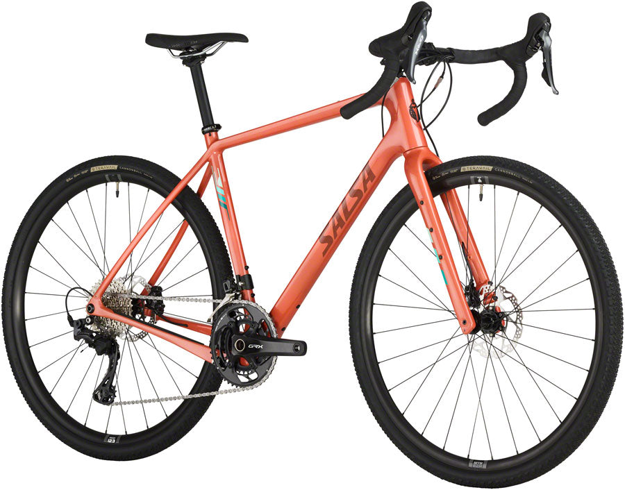 Salsa Warbird C GRX 820 2x12 Bike - 700c Carbon Burnt Orange 61cm