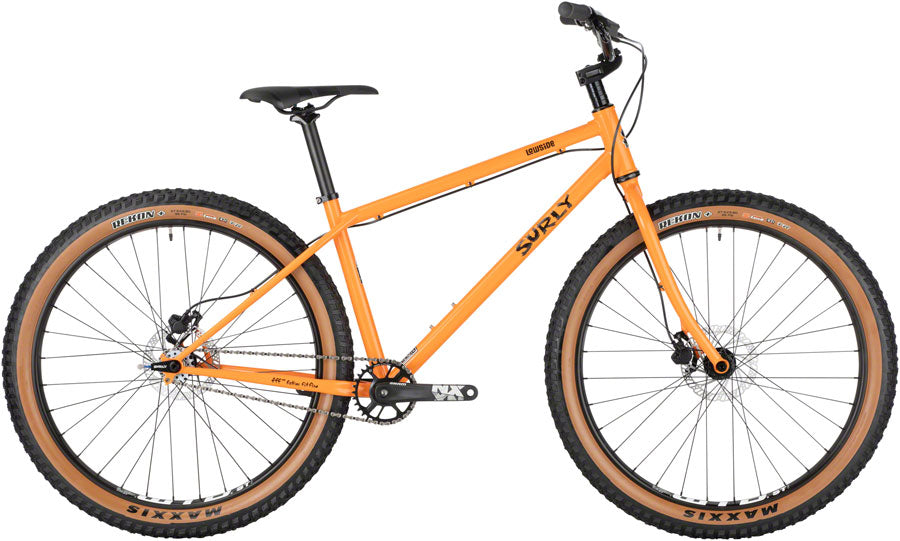 Surly Lowside Bike - 27.5&quot; Steel Dream Tangerine Medium