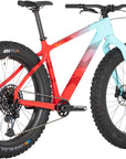 Salsa Beargrease Carbon X01 Fat Tire Bike - 27.5" Carbon Red/Teal Fade Small