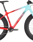 Salsa Beargrease Carbon X01 Fat Tire Bike - 27.5" Carbon Red/Teal Fade X-Large