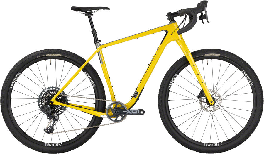 Salsa Cutthroat C X01 Eagle AXS Bike - 29" Carbon Yellow 54cm - The Bike Hub