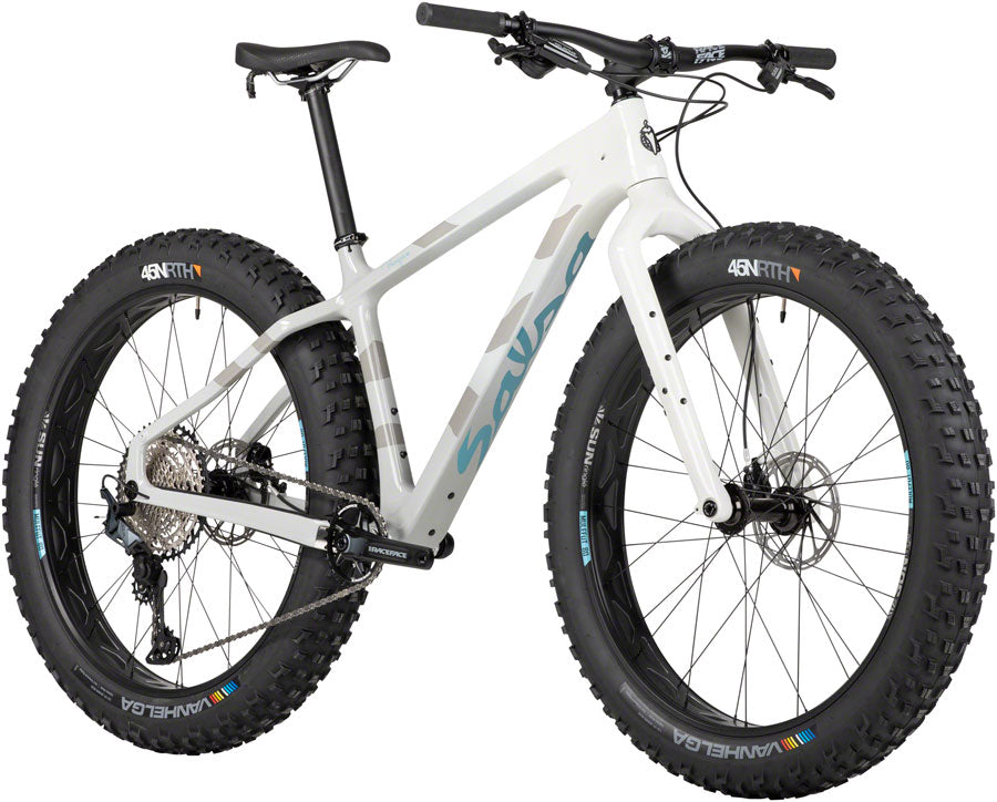 Salsa Beargrease Carbon SLX Fat Tire Bike - 27.5&quot; Carbon Gray Fade X-Small
