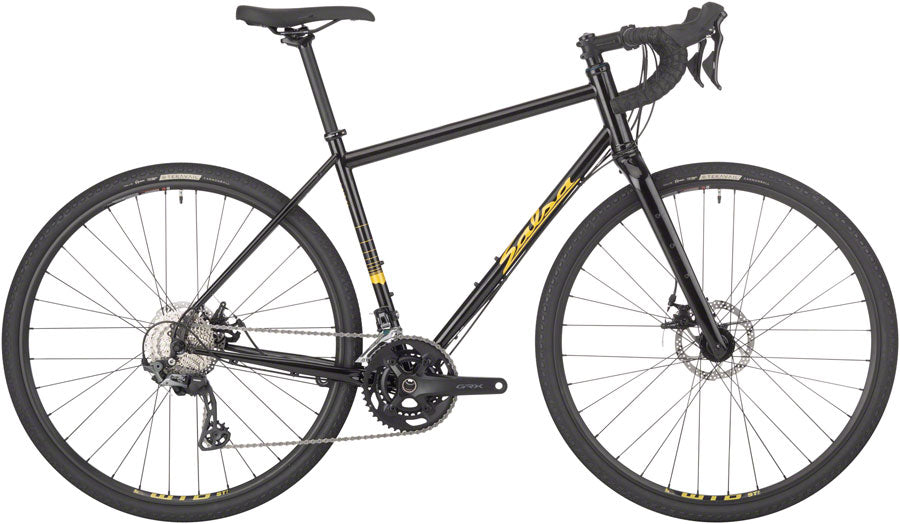 Salsa Vaya GRX 600 Bike - 700c Steel Black 52cm