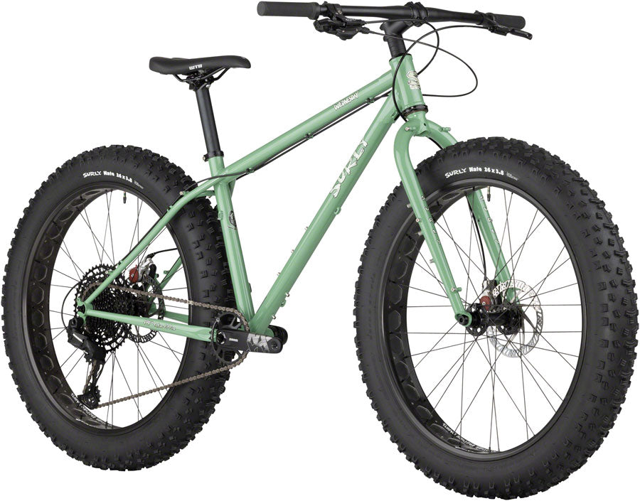 Surly Wednesday Fat Bike - 26&quot; Steel Shangri-La Green X-Small