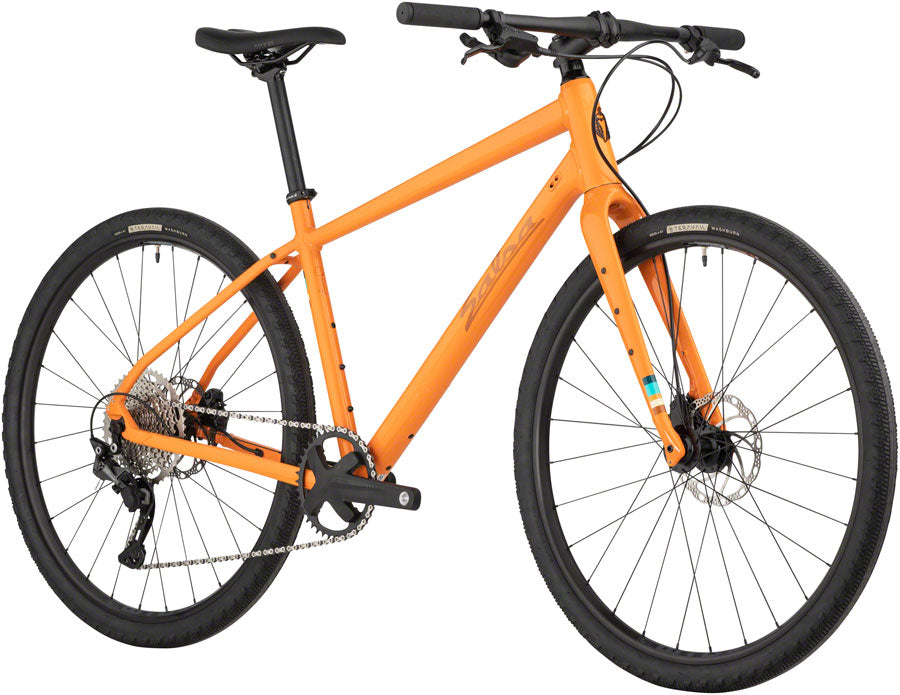Salsa Journeyer 2.1 Flat Bar Deore 10 650 Bike - 650b Aluminum Orange XS