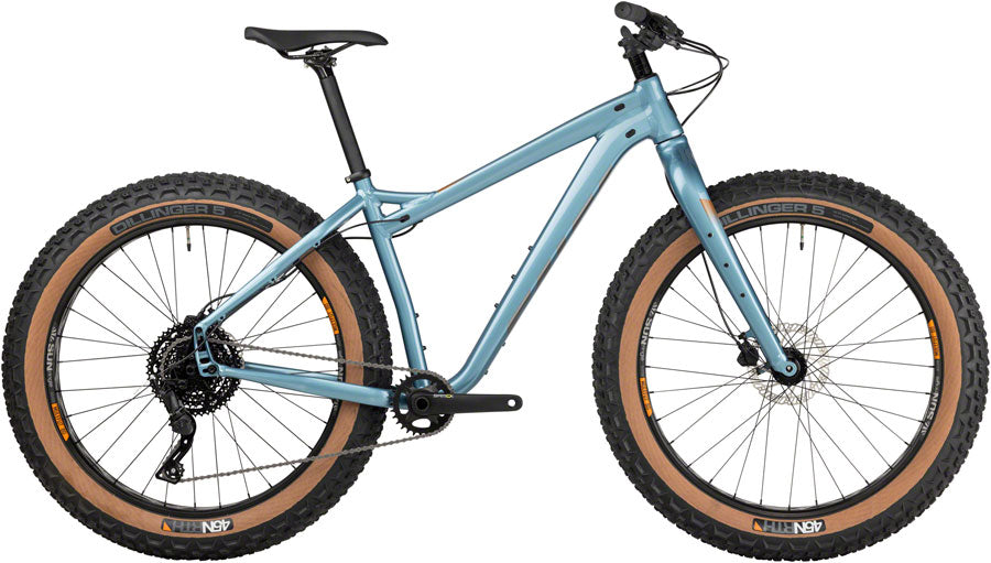 Salsa Heyday! Advent Fat Tire Bike - 26&quot; Aluminum Blue Large