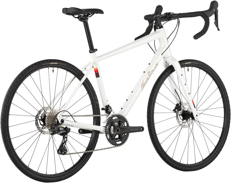 Salsa Journeyer 2.1 GRX 600 700 Bike - 700c Aluminum White 49cm