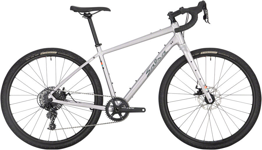 Salsa Journeyer 2.1 Apex 1 650 Bike - 650b Aluminum Silver 53cm